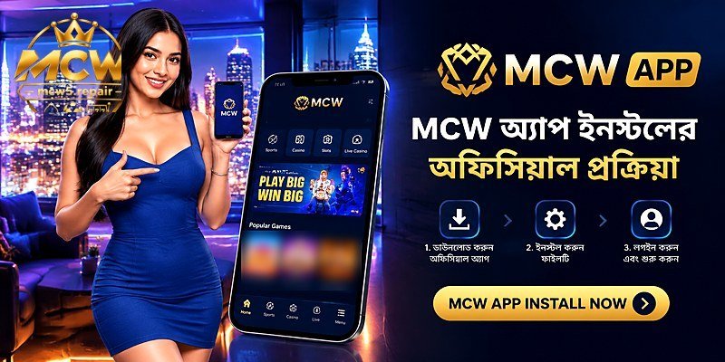 MCW অ্যাপ ইনস্টলের অফিসিয়াল প্রক্রিয়া