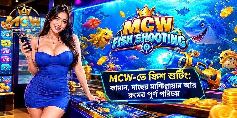 MCW-তে ফিশ শুটিং: কামান, মাছের মাল্টিপ্লায়ার আর রুমের পূর্ণ পরিচয়