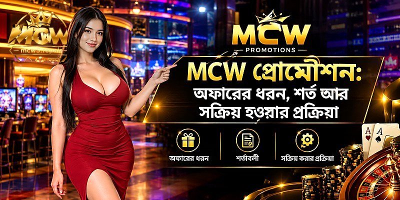 MCW প্রোমোশন: অফারের ধরন, শর্ত আর সক্রিয় হওয়ার প্রক্রিয়া