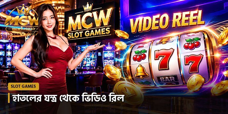 হাতলের যন্ত্র থেকে ভিডিও রিল