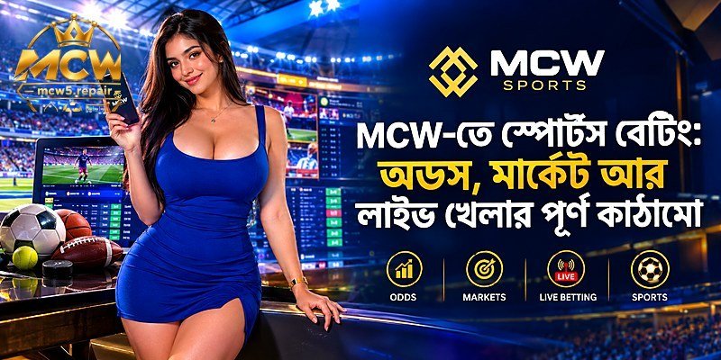 MCW-তে স্পোর্টস বেটিং: অডস, মার্কেট আর লাইভ খেলার পূর্ণ কাঠামো
