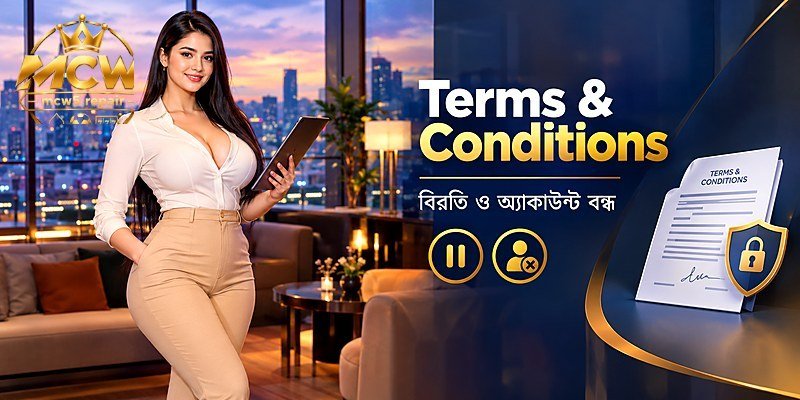 বিরতি ও অ্যাকাউন্ট বন্ধ